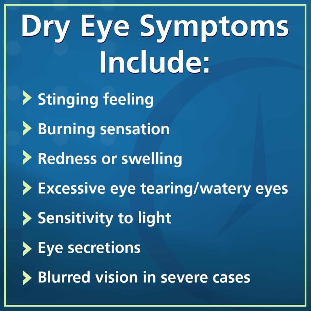 TCSC banner clouding tower clock dry eyes symptoms