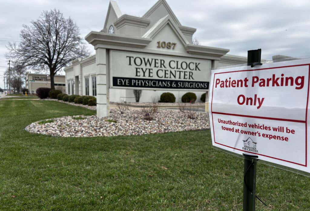 NFL Draft update and parking at Tower Clock Eye Center