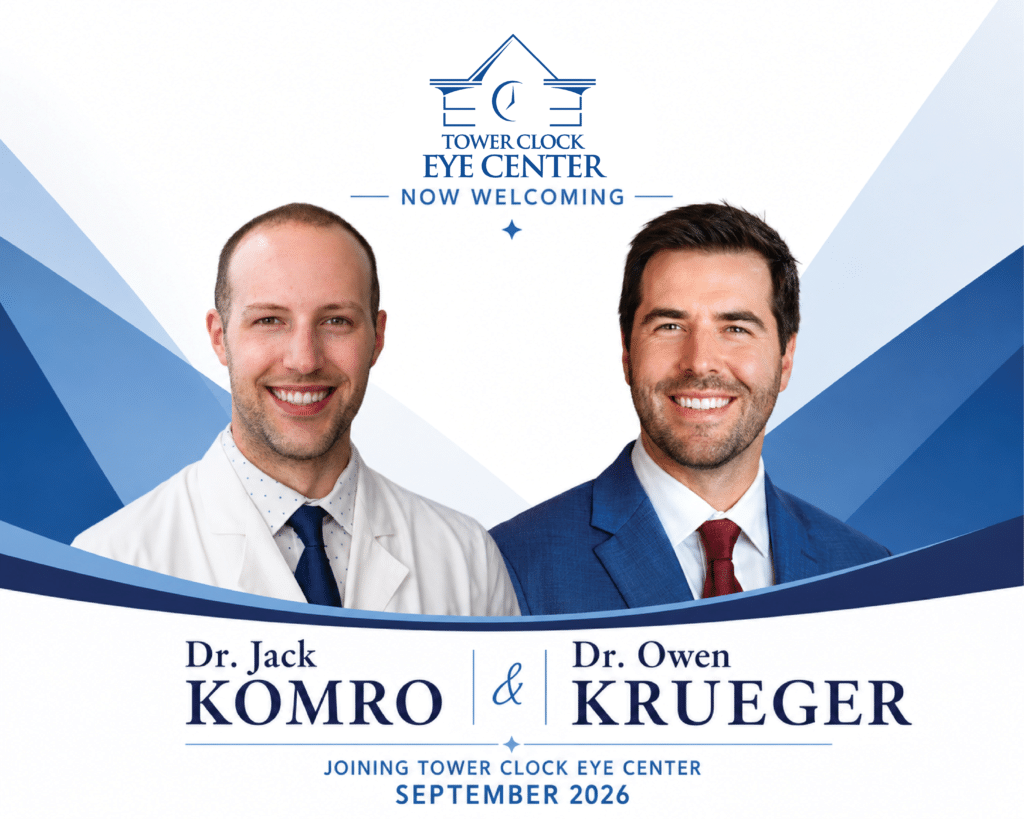 Tower Clock Eye Center announces the addition of two new ophthalmologists